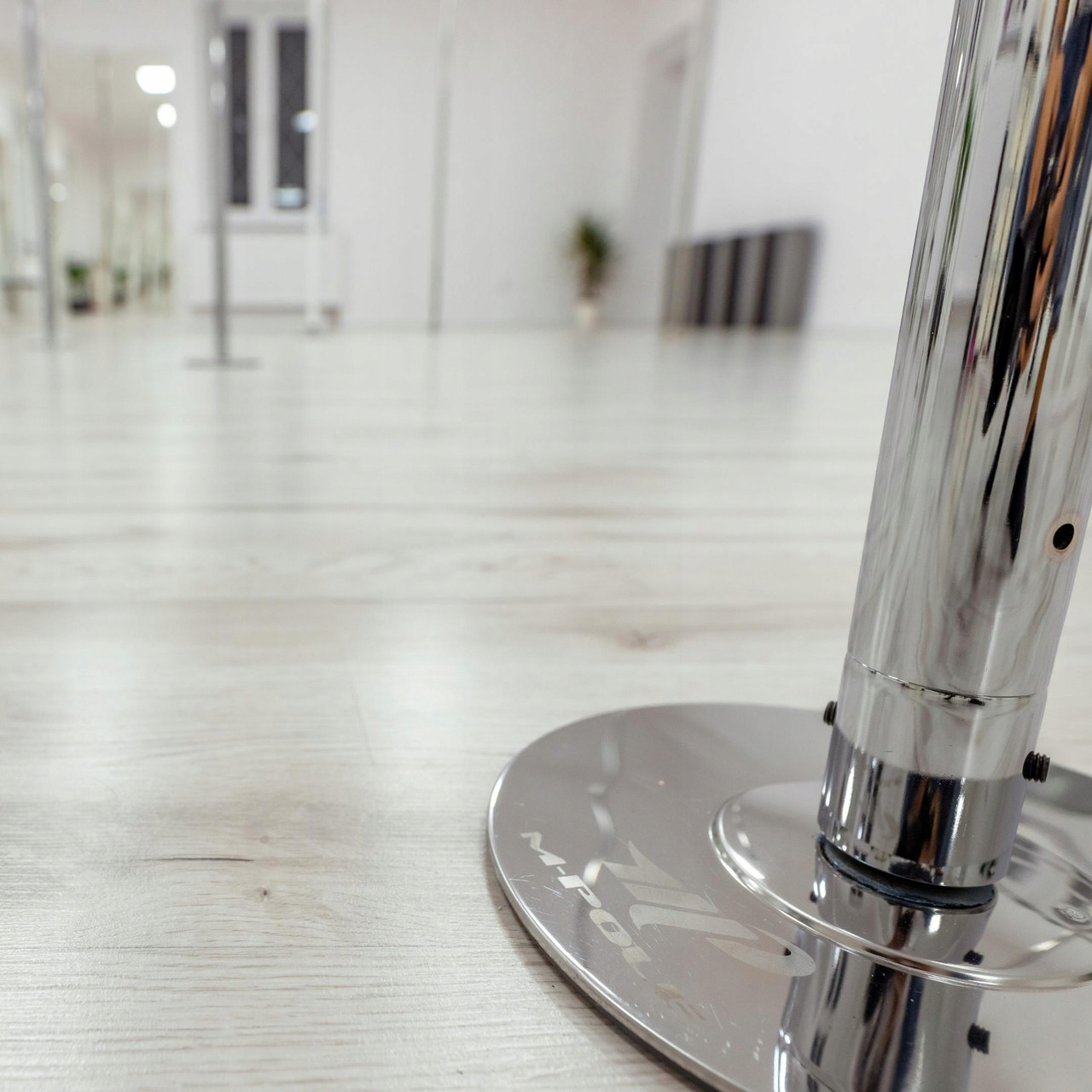 Труба для танцю на пілоні розбірна обертово-статична M-pole 225-270 см, фото 1