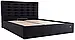 Ліжко Двоспальне Erika Standart 160 х 190 см Fly 2230 Чорний, фото 2