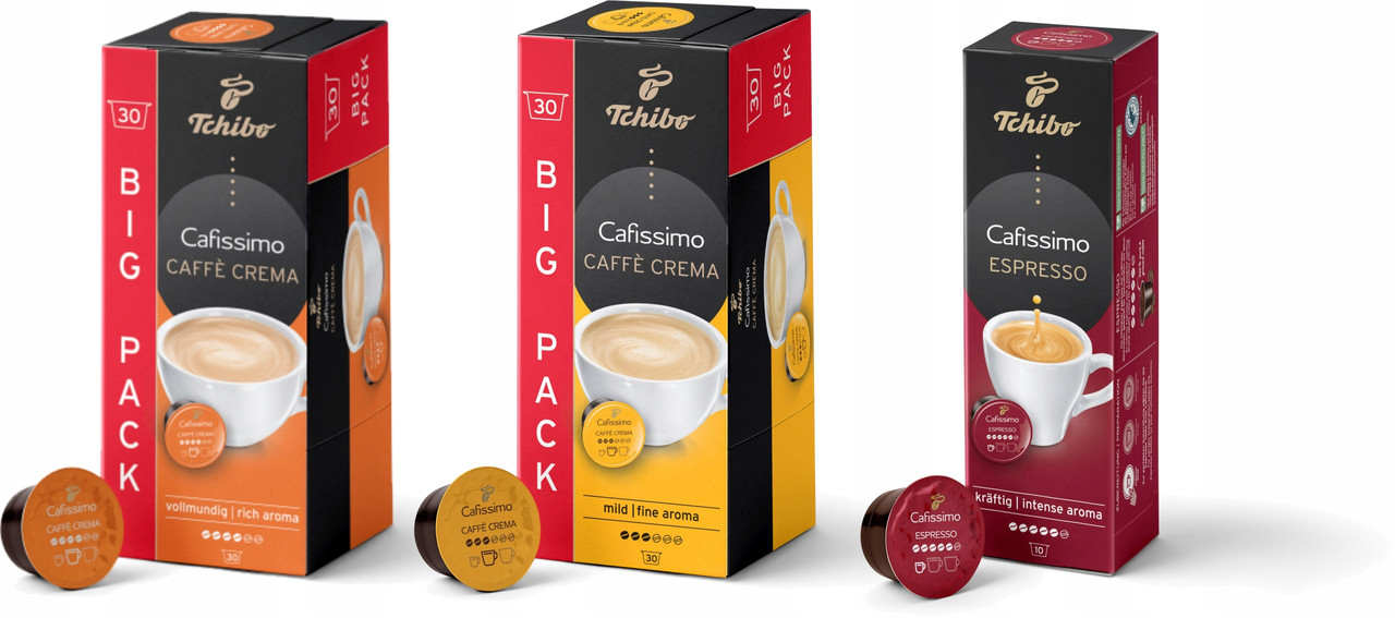 Tchibo Cafissimo Morning Mix набір 70 капсул