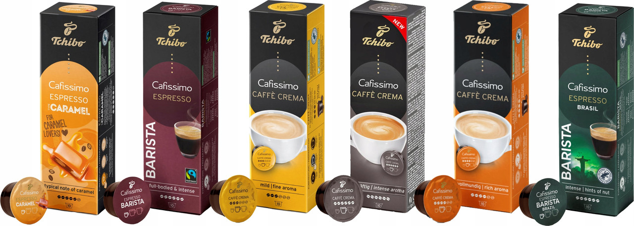 Tchibo Cafissimo набір Special Collection 60 капсул