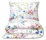 Комплект постілі 220x200 см з бавовни в клітинку 100% бавовна зразок 236 220x200cm у квіти 100% зразок 21, фото 2