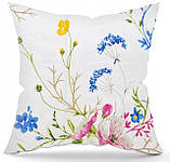 Комплект постілі 220x200 см з бавовни в клітинку 100% бавовна зразок 236 220x200cm у квіти 100% зразок 21, фото 3