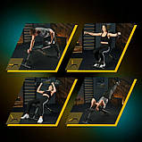 Тренувальна лавка для вправ регульована складна Trex Sport, фото 8