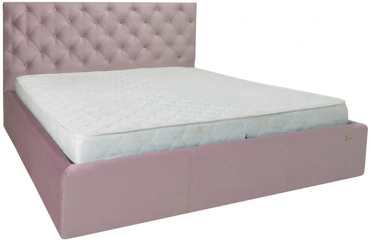 Ліжко Двоспальне Coventry Standart 180 х 190 см Missoni 021 Темно-рожевий, фото 1