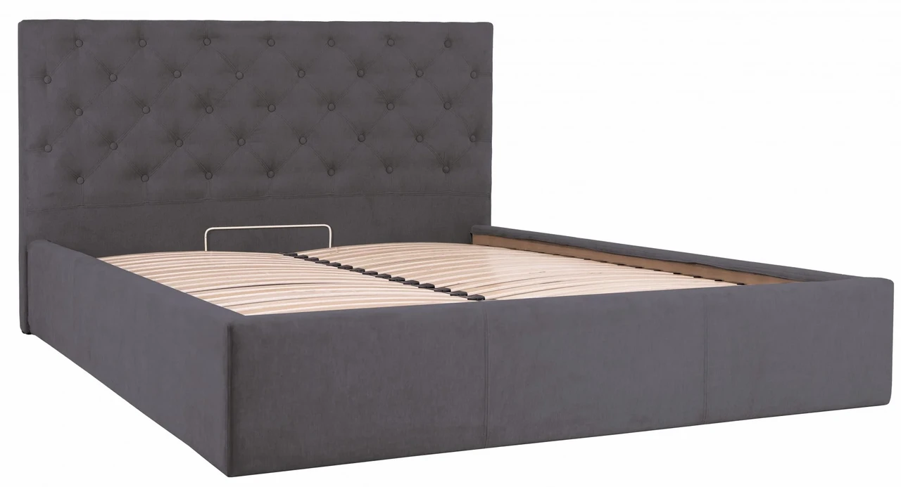 Ліжко Coventry Standart 120 х 190 см Місті Dark Grey Темно-сірий, фото 1