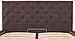 Ліжко Coventry Comfort 140 х 190 см Fly 2231 З підйомним механізмом та нішою для білизни Темно-коричневий, фото 5