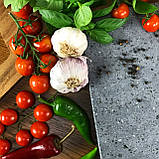 Вулканічний камінь для піци з вулкану етна 38x30 см + лопатка, фото 8