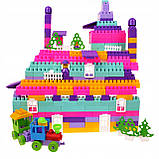 Конструктор бая к2 500 елементів 0193 шт. мішок+поїзд, фото 3