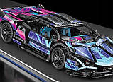 Набір з 2 шт. Набір конструктора Lamborghini Cyberpunk 1314 елем, фото 4