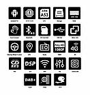 Штатна магнітола X5 E39 Android 12, 4+32 GB, функція carplay і CANBUS, фото 4