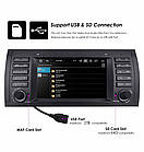 Штатна магнітола X5 E39 Android 12, 4+32 GB, функція carplay і CANBUS, фото 3