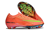 Дитячі Бутси Nike Air Zoom Mercurial Vapor XV Elite FG orange Premium, фото 4