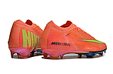 Дитячі Бутси Nike Air Zoom Mercurial Vapor XV Elite FG orange Premium, фото 7