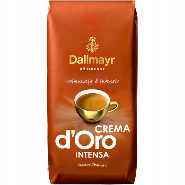Кава в зернах арабіка Dallmayr Crema D'oro Intensa 1000 г 1кг