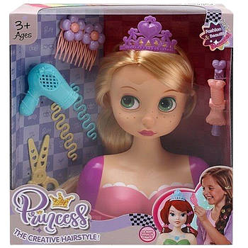 Лялька-манекен для зачісок (гребінець, аксесуари, в коробці) LK 1713