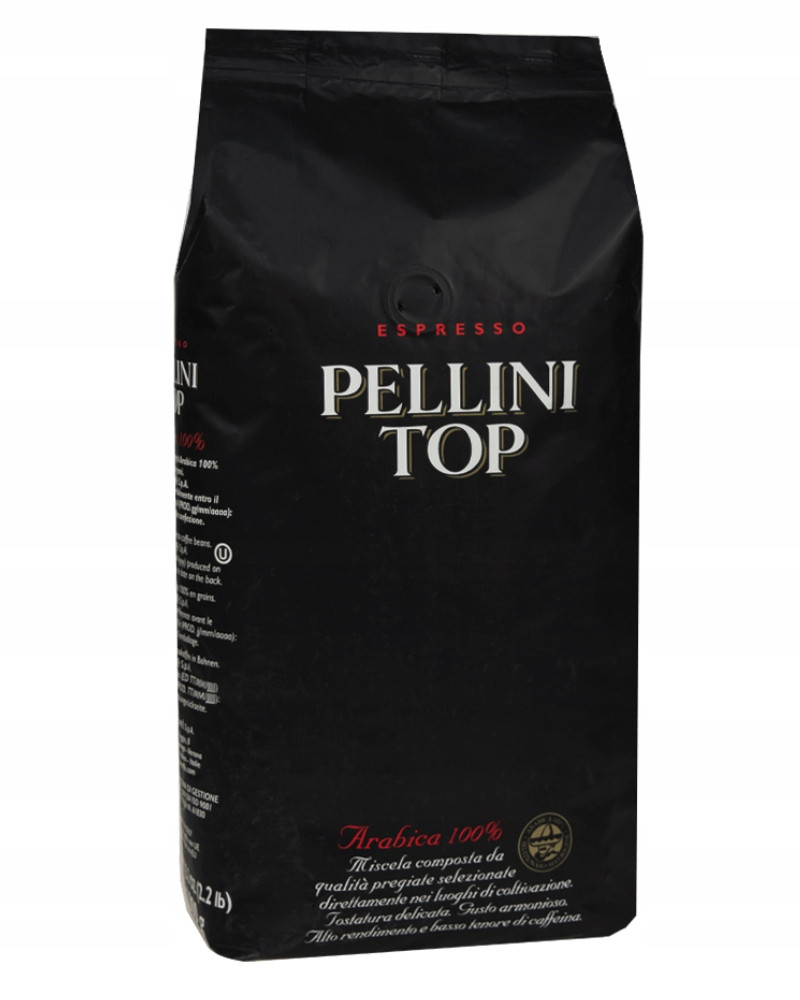 Кава в зернах арабіка Pellini Top 1000 г 1кг | 100% сортів + безкоштовний відеокнига