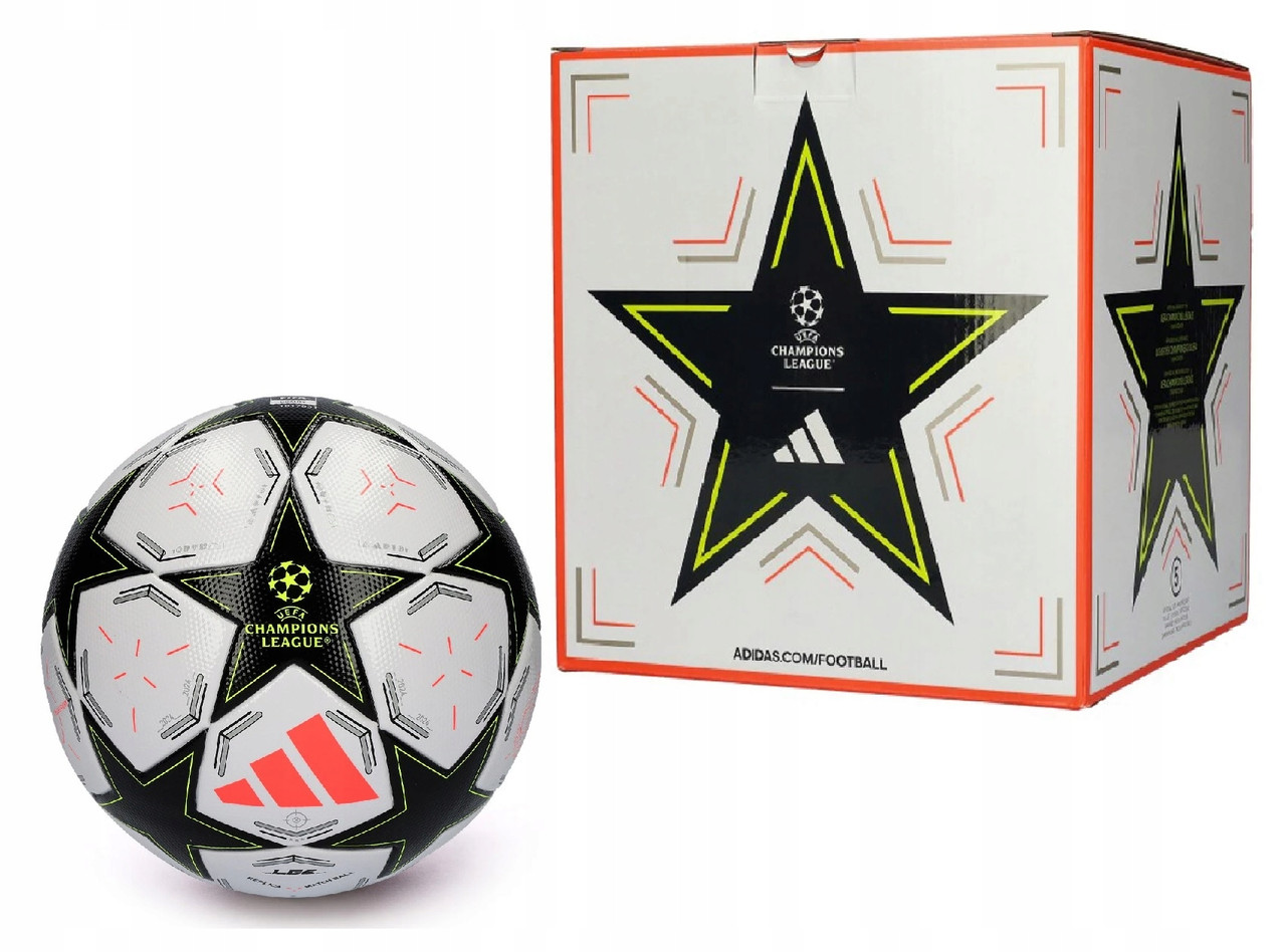 Футбольний м'яч Adidas Ucl League ліга чемпіонів 2024 Box Jg8778 р 5
