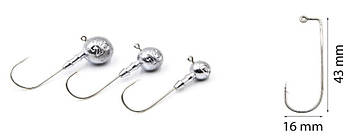 Джиг-головка Gamakatsu jig hooks #4/0 2g (25 шт.)