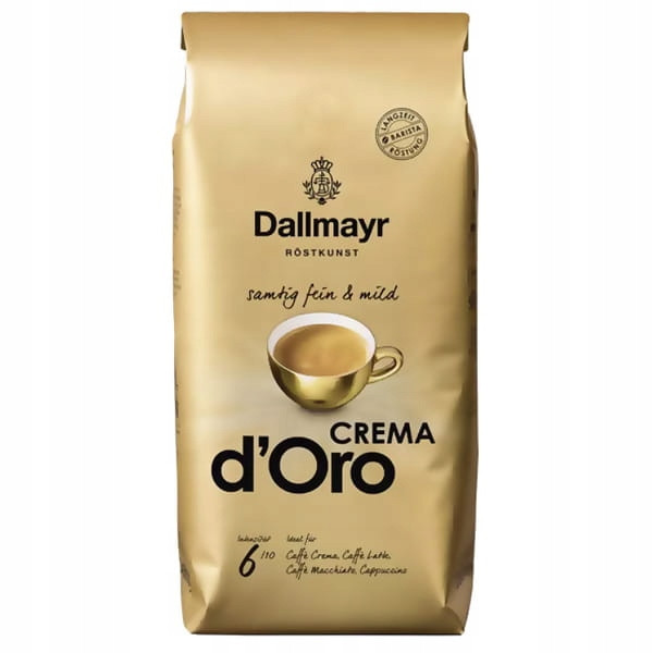 Зернова кава мішана Dallmayr Crema D'oro 1000 г 1 кг