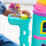 Котячий будинок габі великий інтерактивний веселковий дім + фігурка габбі із звуком 60 см, фото 5