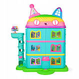 Котячий будинок габі великий інтерактивний веселковий дім + фігурка габбі із звуком 60 см, фото 6