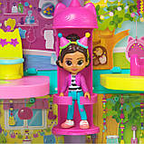 Котячий будинок габі великий інтерактивний веселковий дім + фігурка габбі із звуком 60 см, фото 10