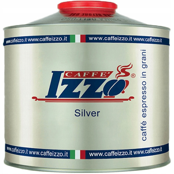 Зернова кава Izzo з міксом темного обсмаження ароматом шоколаду 1000 г Espresso Silver 1кг