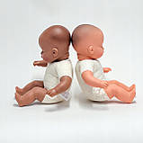 Лялька європейка з м'яким животиком 32 см Miniland для немовляти, фото 3