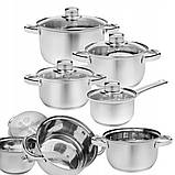 Комплект каструль з нержавіючої сталі + каструля "багама" від Tadar, фото 2