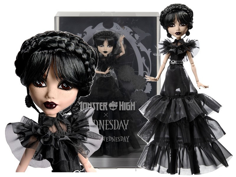 Лялька Monster High шт. Wednesday Rave Hxj03 Rave’n Dance колекційна, фото 1