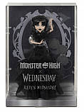 Лялька Monster High шт. Wednesday Rave Hxj03 Rave’n Dance колекційна, фото 2