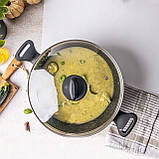 Комплект мармурових каструль на 6 елементів для індукційних плит Klausberg Kb-7673 набір каструль для газу, фото 7