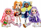 Лялька "rainbow High Sparkle & Shine Fashion" розетта (рожева) модна набір аксесуарів, фото 4