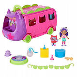Котячий будиночок Gabi Party Bus з двома фігурками та аксесуарами для гри в будиночок імпровізований автобус з фігурками, фото 3