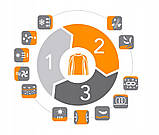 Брубек безрукавка велосипедна сорочка без рукавів чорна, фото 6