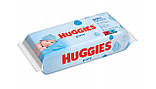 Набір з 2 шт. Мега-набір 10 шт. 56 штук Huggies Pure 99% зволожені серветки для дітей, фото 3