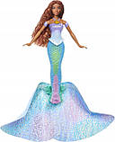 Лялька Disney принцеси Mattel аріелька 29 см маленька русалонька магічне перетворення, фото 3