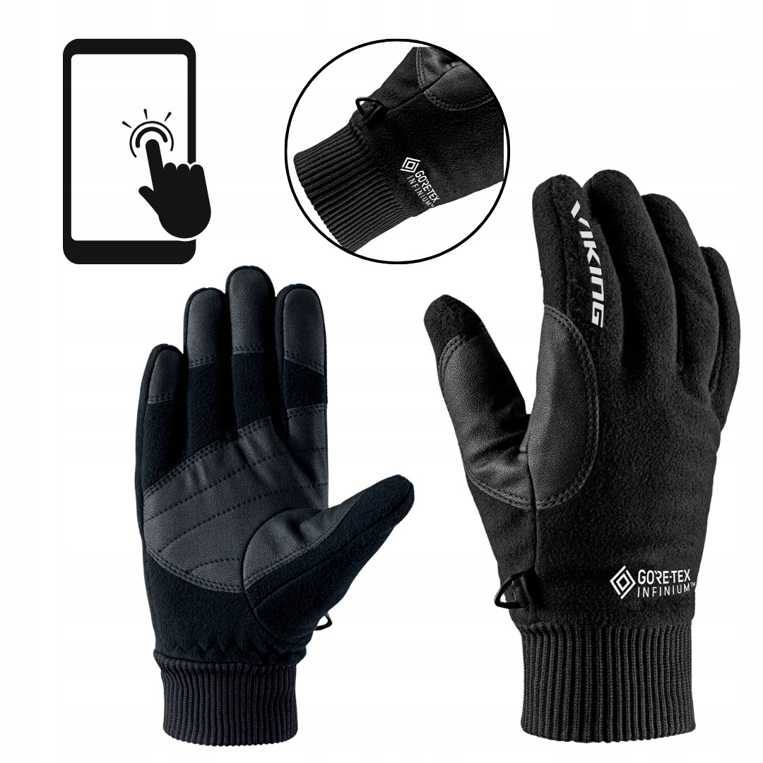 Рукавички Viking Solano Gore-tex Windstopper 0812 09 чоловічі полярні вітрозахисні