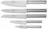 Gerlach Ambiente набір комплект з 5 кухонних ножів в блоку з нержавіючої сталі гострі, фото 4