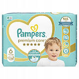 Набір з 2 шт. Pampers Premium Care 6 38 шт. 13+ кг підгузники, фото 7