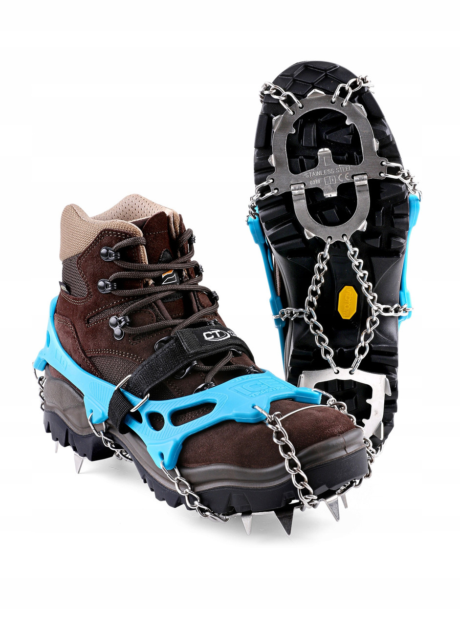 Climbing Technology туристичні шипи 41-43 сині для льоду Ice Traction Crampons Plus