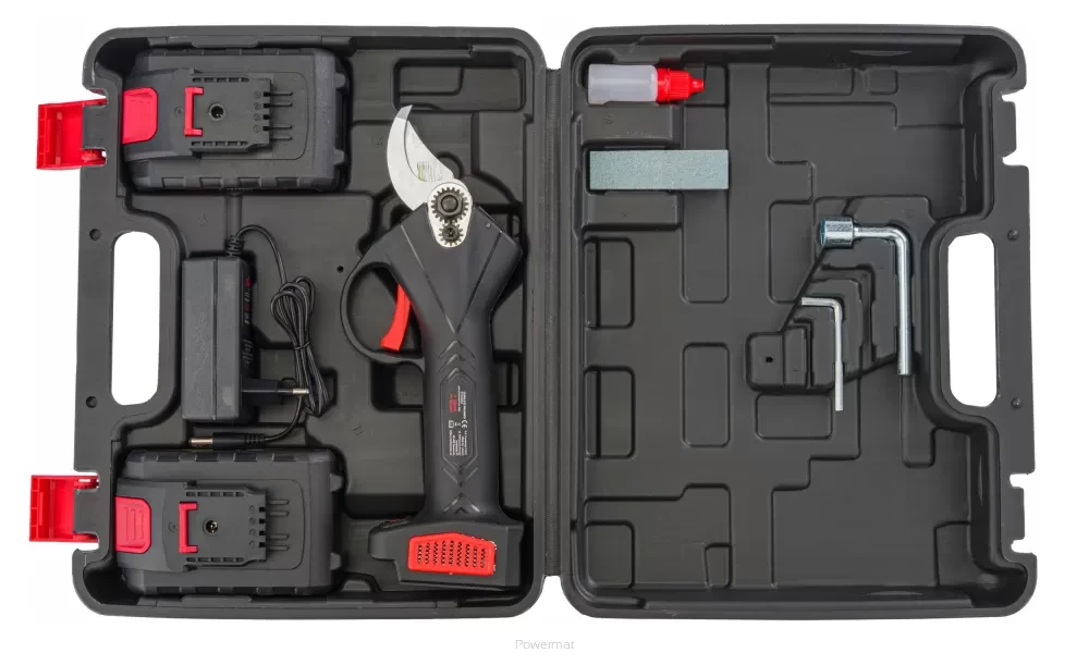 Акумуляторний секатор red technic rtsa0063 30 мм 20 в