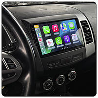 Штатна магнітола Lesko для Mitsubishi Outlander II 2005-2009 екран 9" 1/16Gb/ Wi-Fi Optima GPS Android Мітцубісі, фото 5