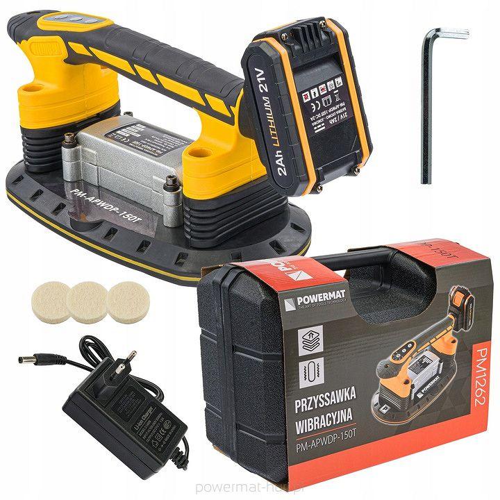 Вібраційна присоска для укладання плитки Powermat PM-APWDP-150T