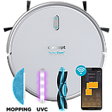 Робот-пилосос 3-в-1 gyro defender uvc concept vr2020 perfect clean з wi-fi, фото 2