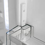 Холодильник sharp sj-fba05dmxle-eu повний no frost 180 см з шухлядою для контролю вологості сріблястий, фото 4