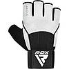 Рукавички для фітнесу RDX W3 WHITE WITH EVA PADDING-L, фото 2