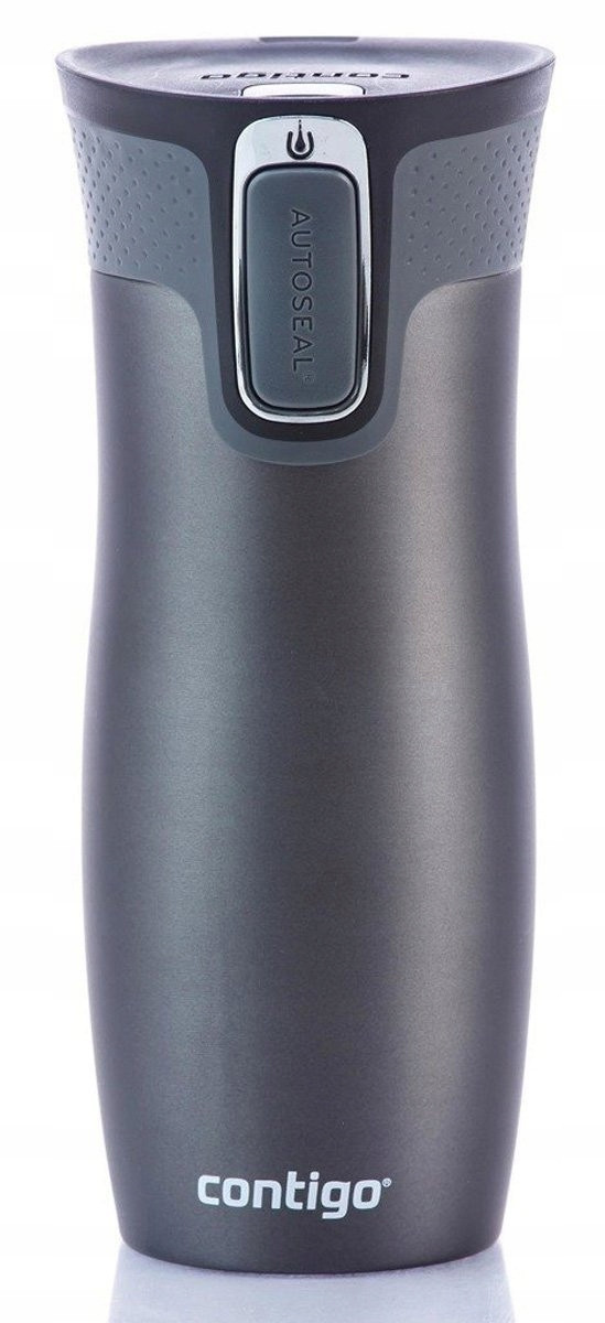 Термокружка Contigo West Loop 2.0 Gunmetal Matt 470 мл 470ml Autoseal графітова