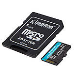 Карта пам'яті microSDXC (UHS-1 U3) Kingston Canvas Go Plus 1TB class 10 A2 V30 (R170MB/s, W90MB/s) (adapter SD) (SDCG3/1TB), фото 4