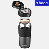 Термокружка для кави чаю до автомобіля щільна антиковзаюча 450 мл, фото 6